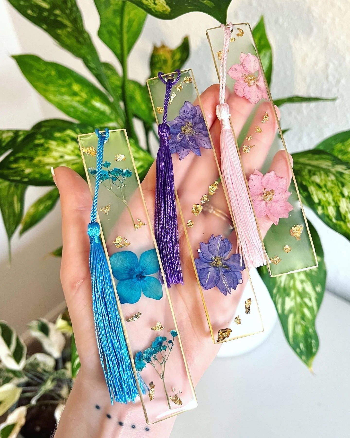 Pressed Flower Bookmark