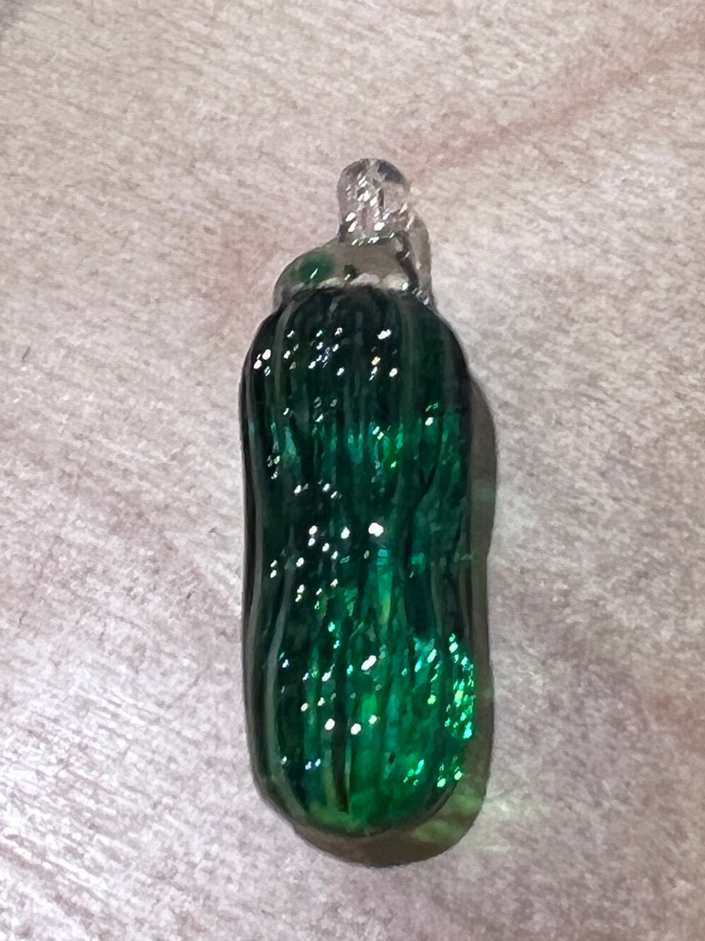 Pickle- Suncatcher/Ornament