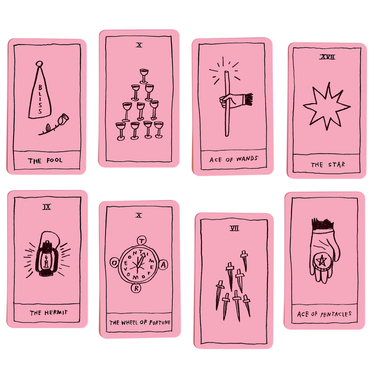 Ok Tarot: The Simple Deck for Everyone by Adam J. Kurtz