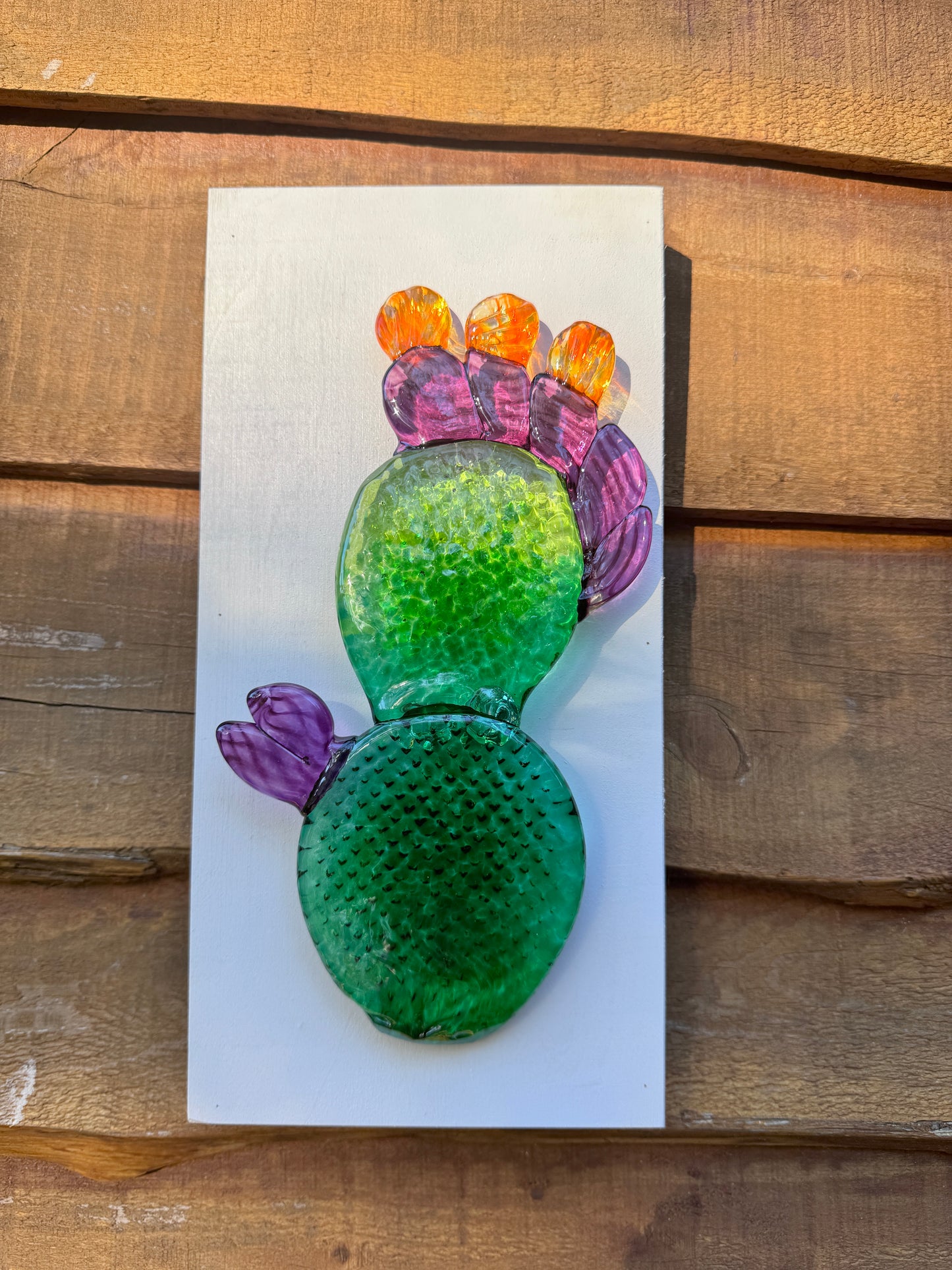 Sculpture- Prickly Pear CACTUS, wall hanging