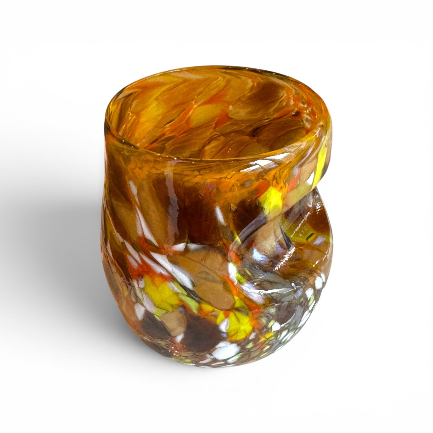 Cups, Fancypants: Stemless Blown Wine Glasses
