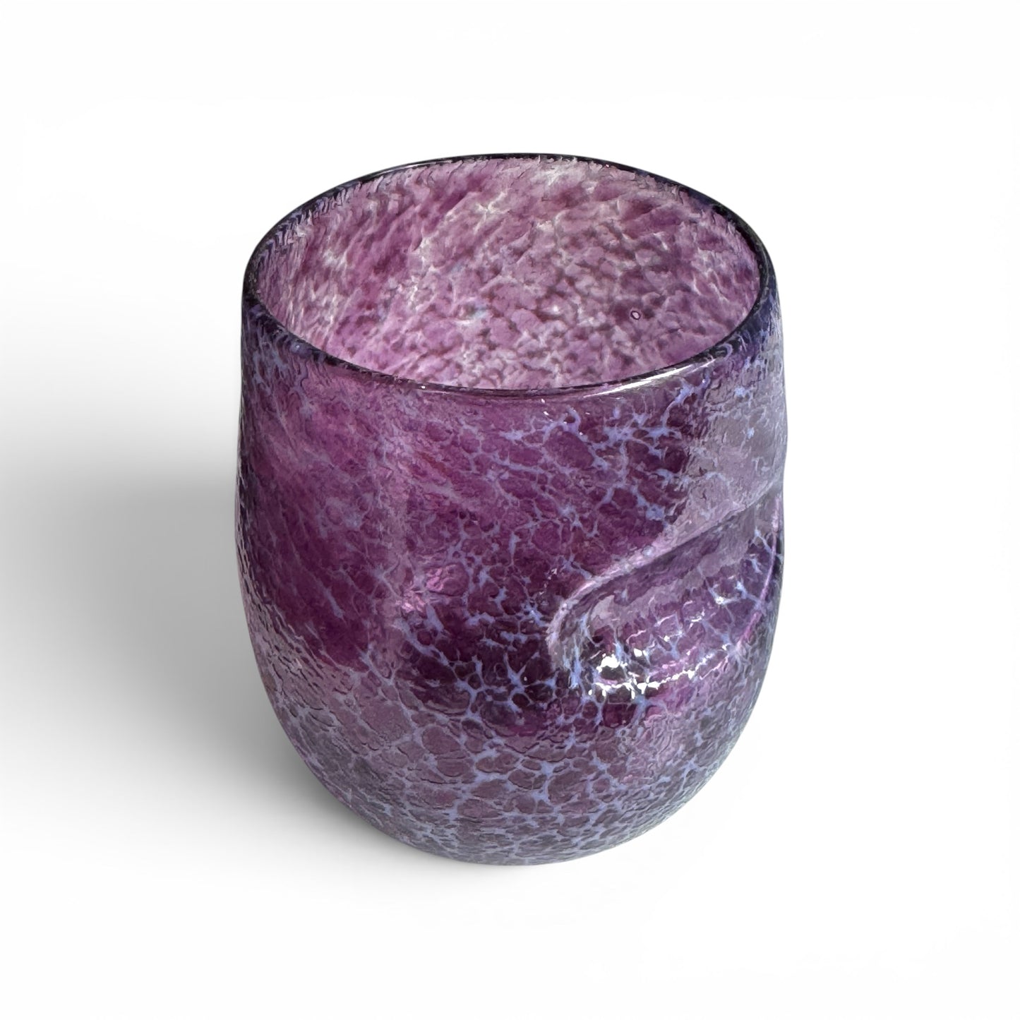 Cups, Fancypants: Stemless Blown Wine Glasses