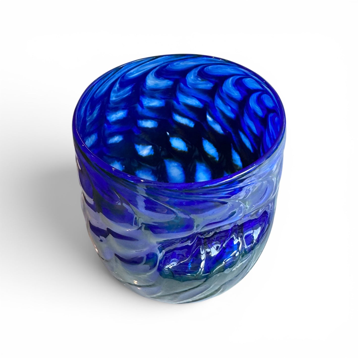 Cups, Fancypants: Stemless Blown Wine Glasses