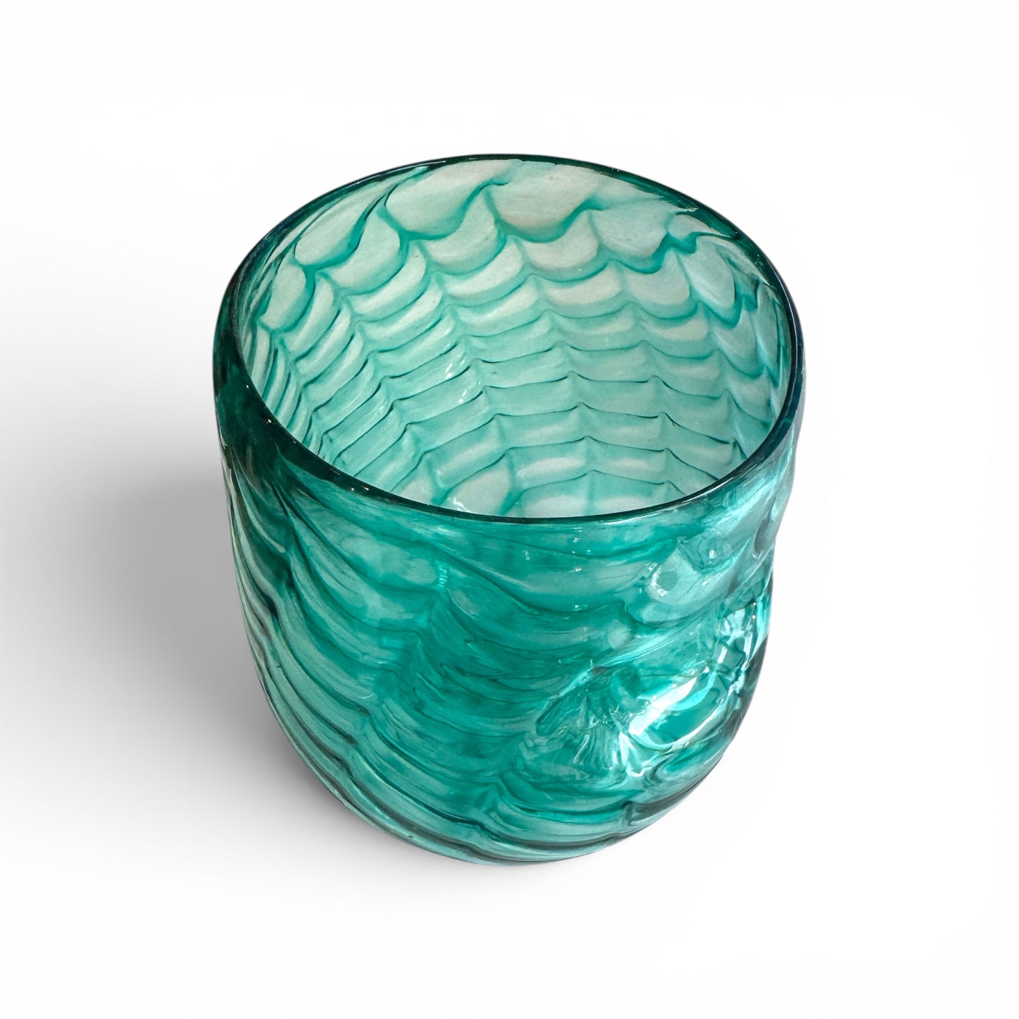 Cups, Fancypants: Stemless Blown Wine Glasses