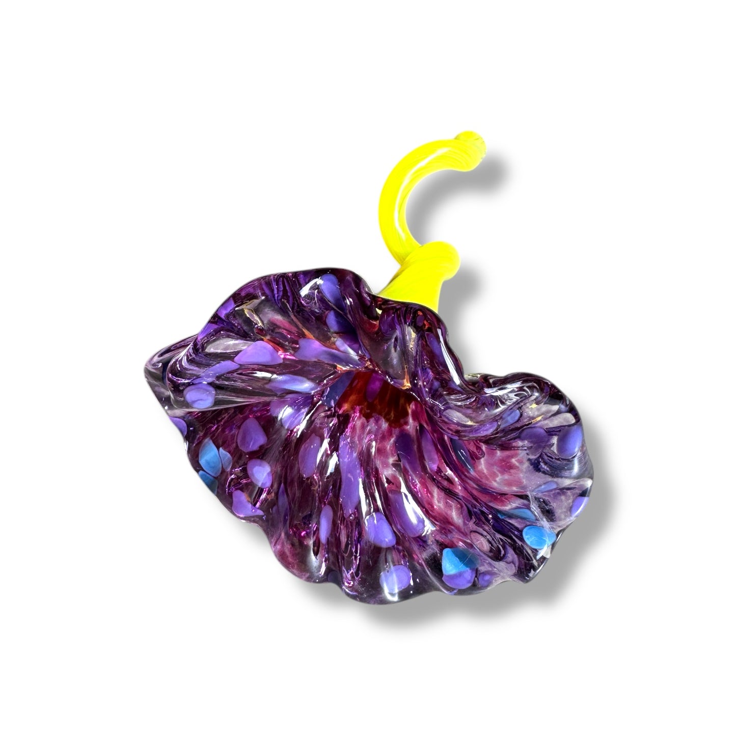 Sculpture, glass- FLOWER