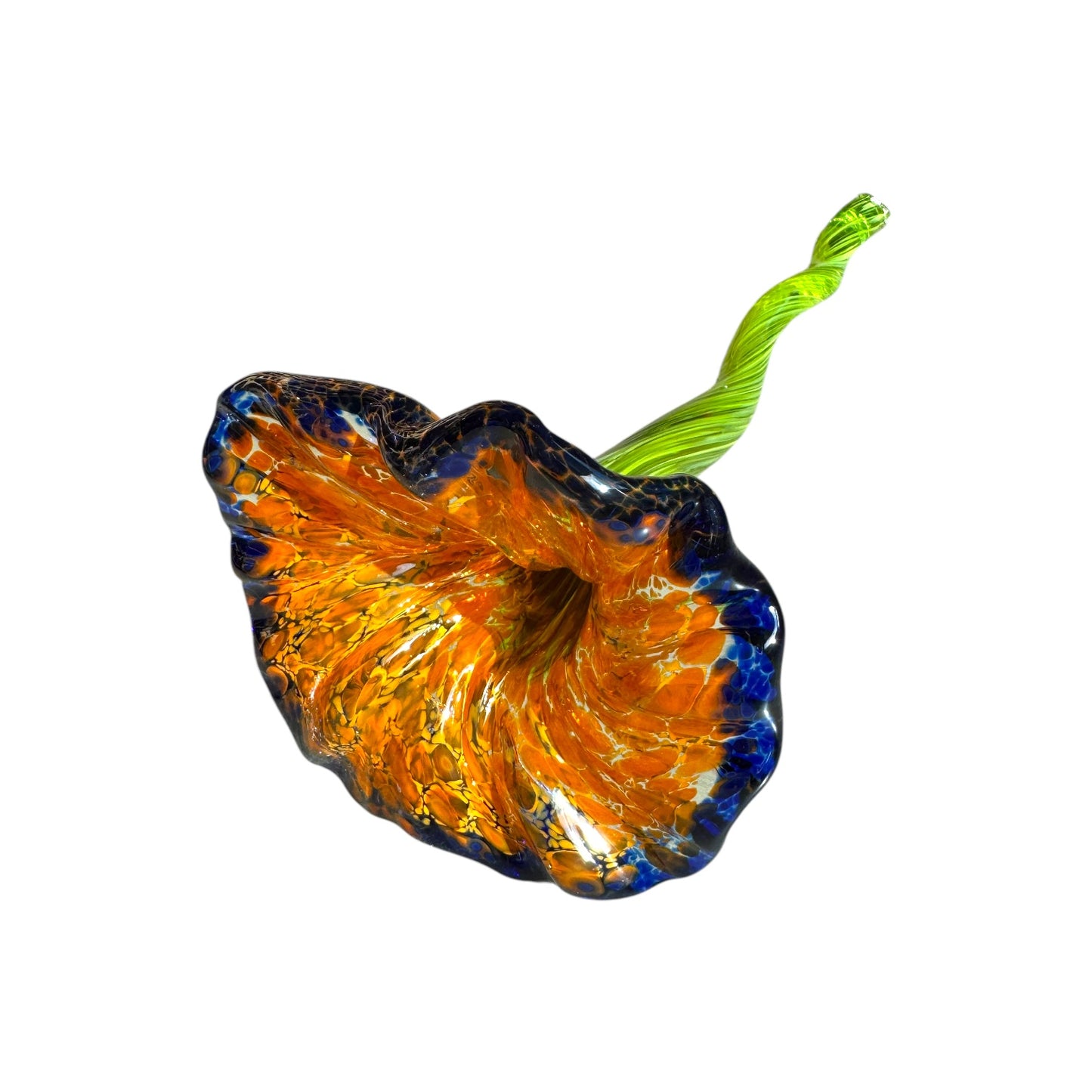 Sculpture, glass- FLOWER