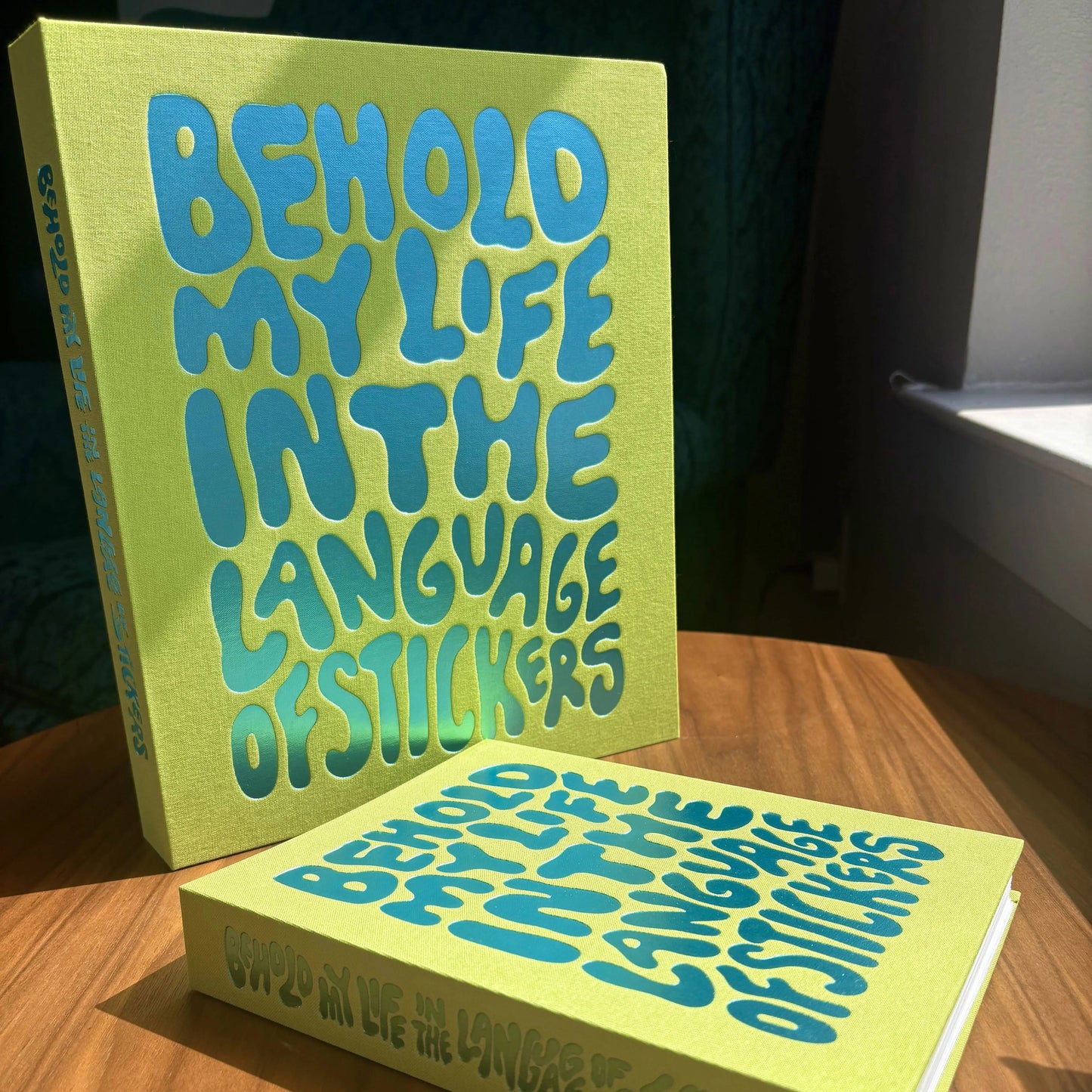 The mini Coffee Table Sticker Book
