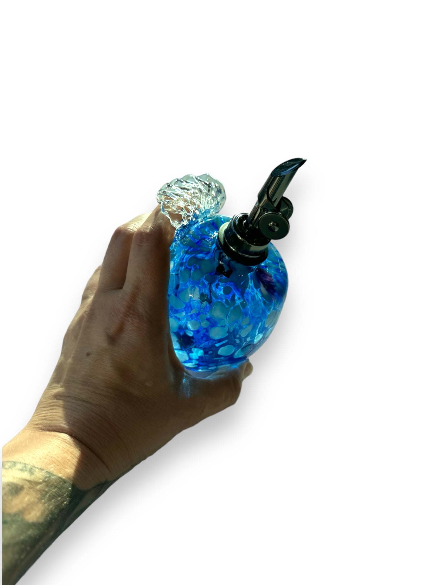 Pour Bottle- blown glass