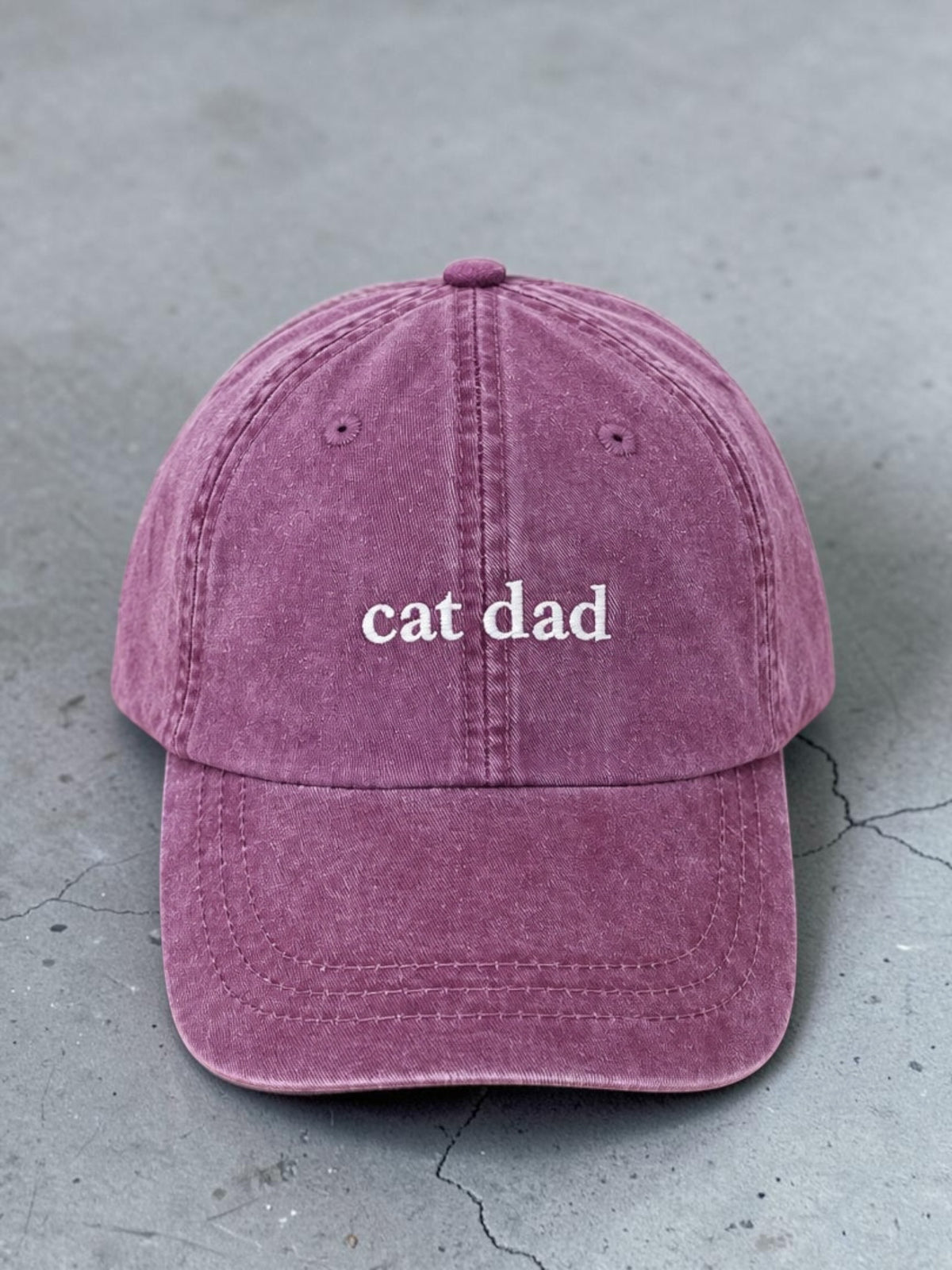 Cat Dad Baseball Cap