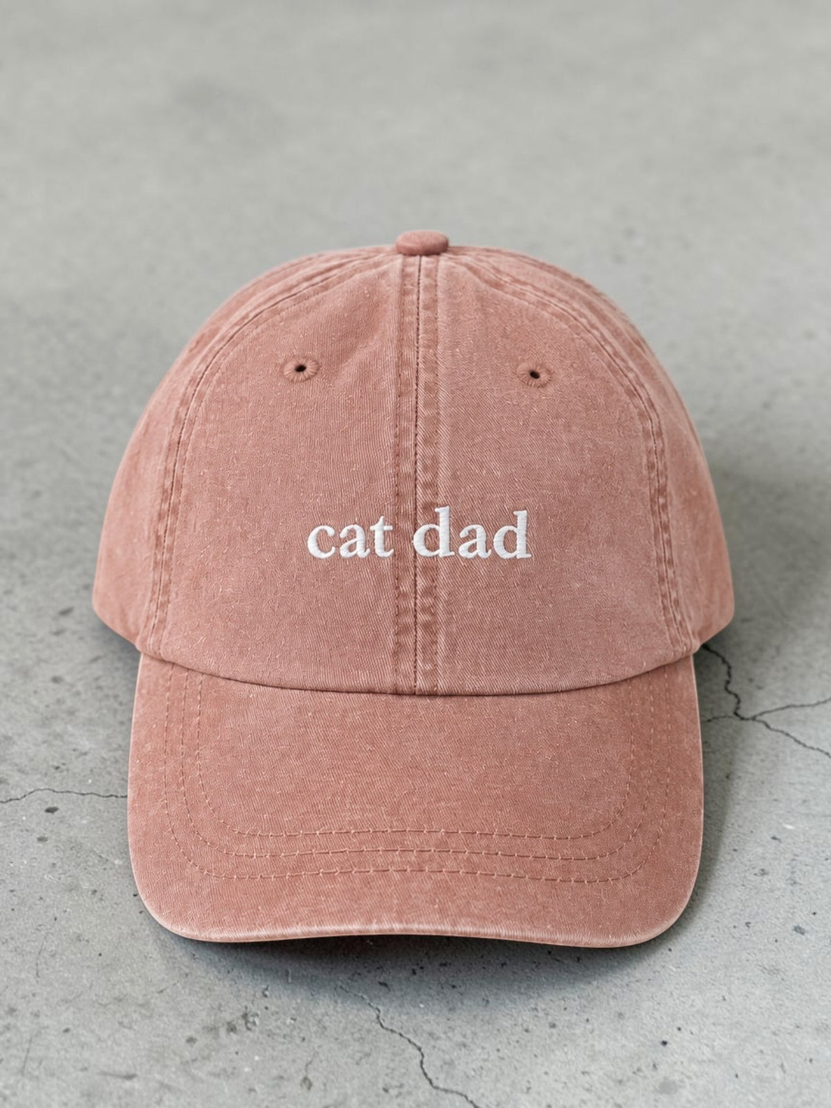 Cat Dad Baseball Cap