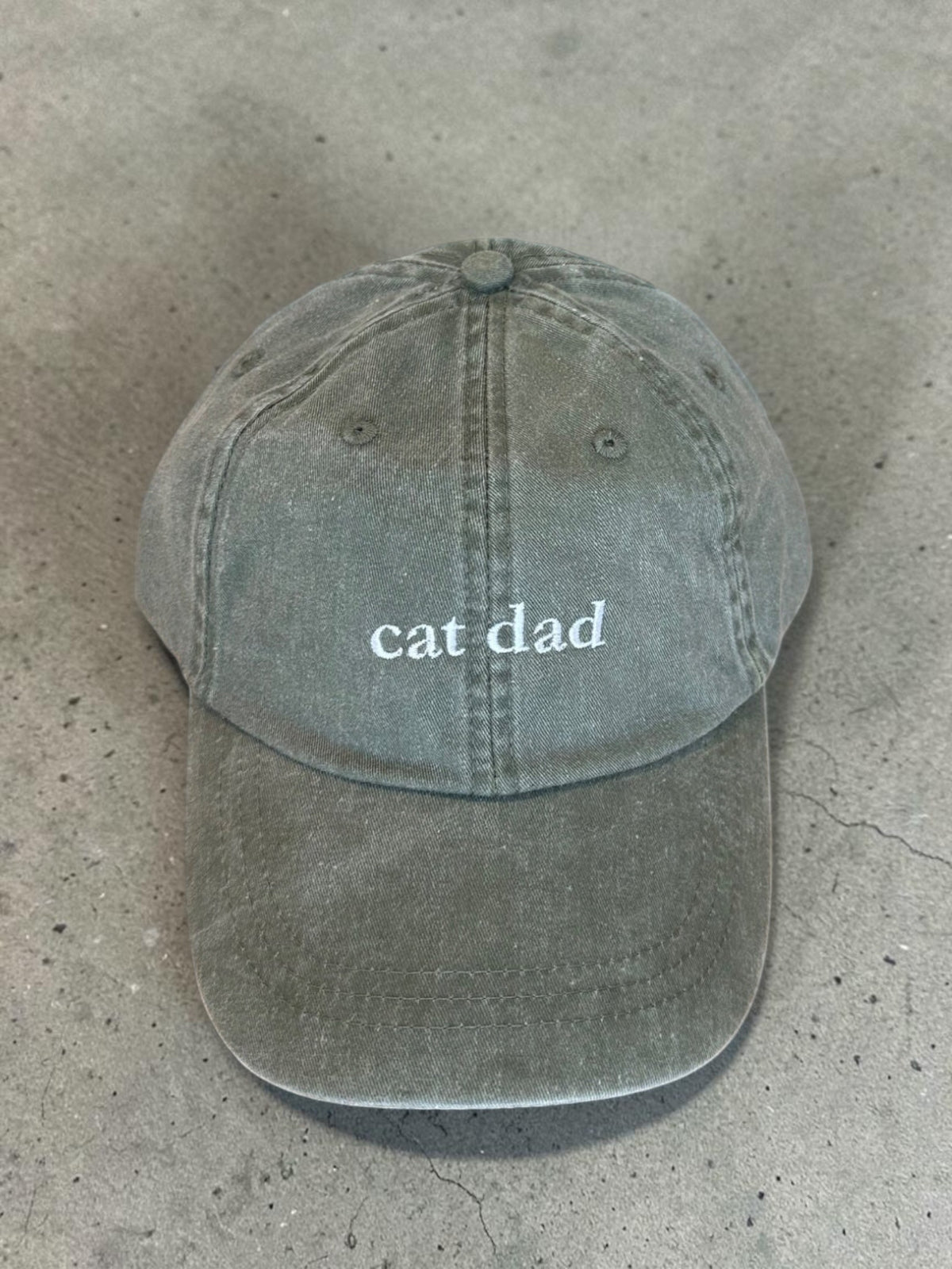 Cat Dad Baseball Cap