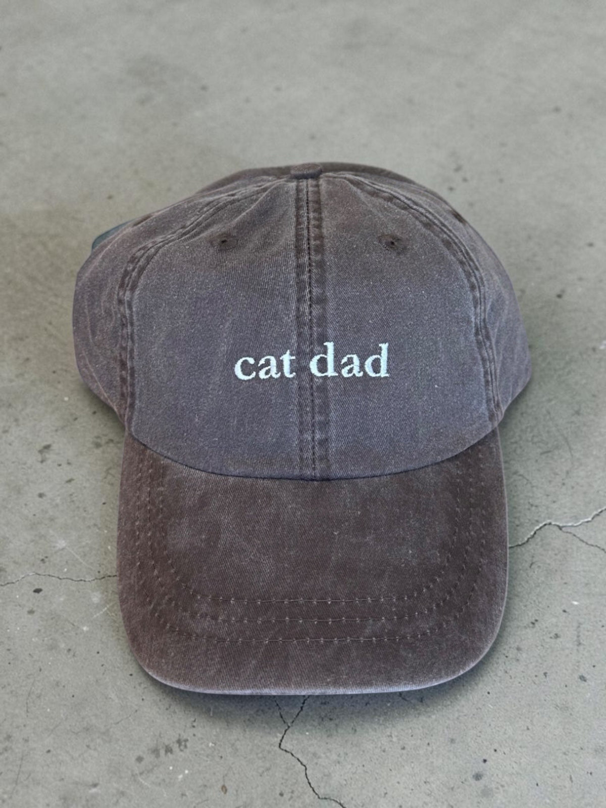 Cat Dad Baseball Cap