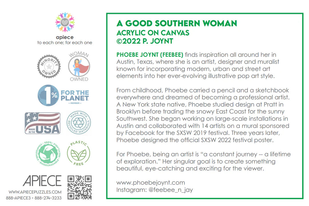 A Good Southern Woman Puzzle- Phoebe Joynt (Feebee)