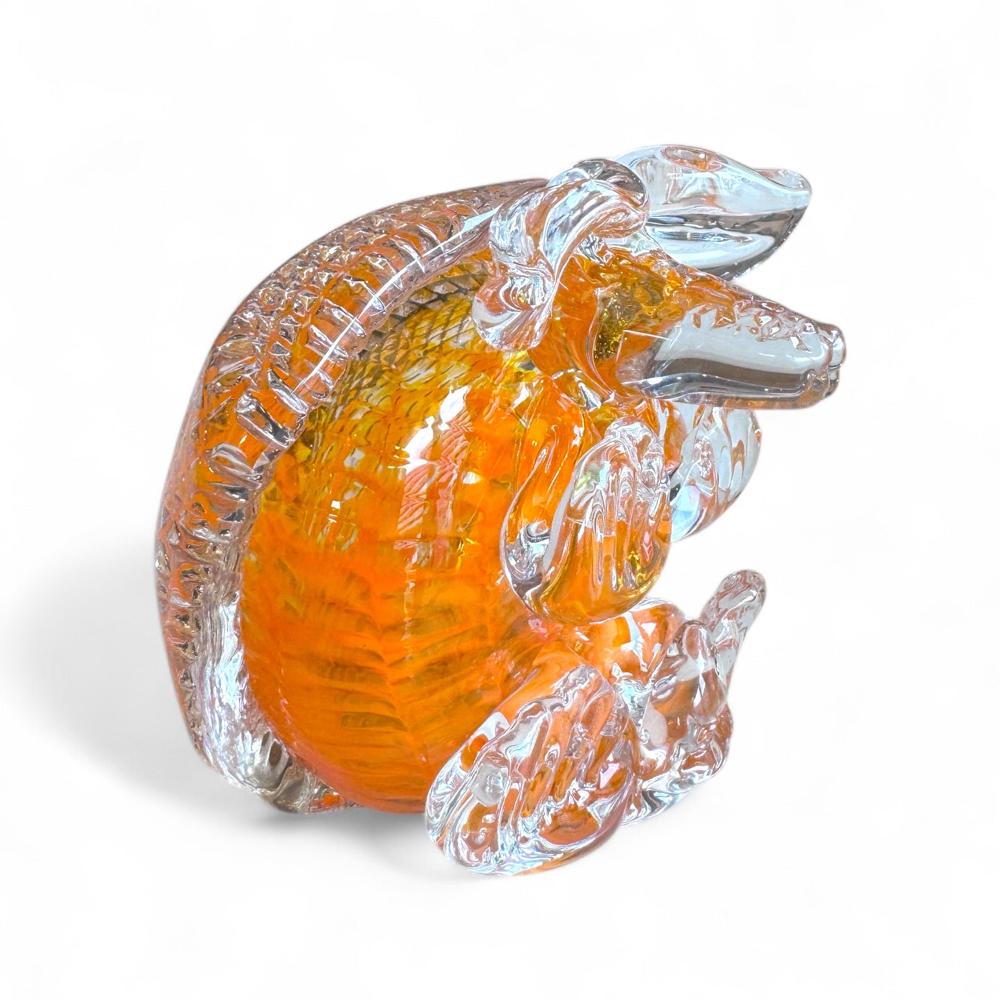 Armadillo Sculpture, glass