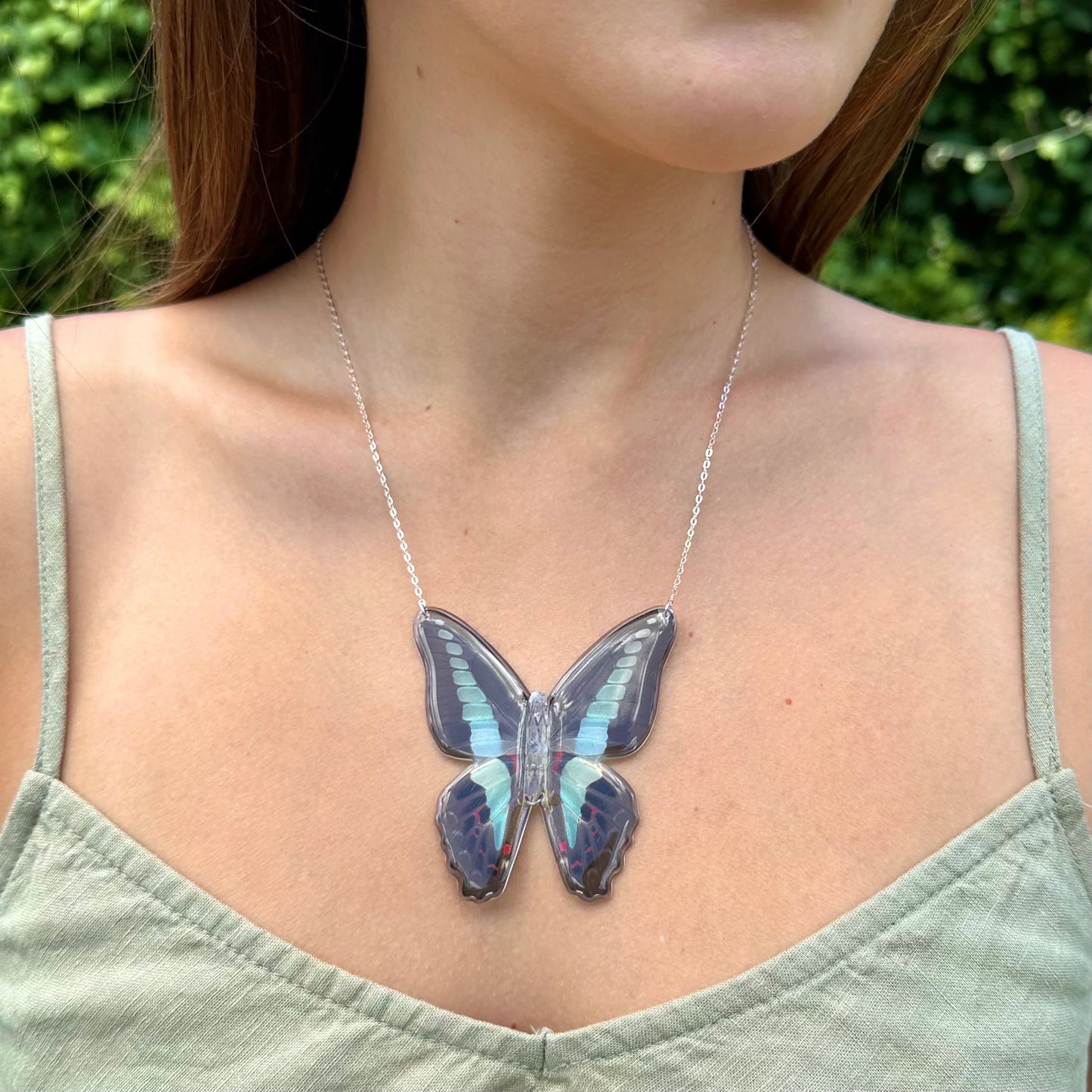 Necklace- Real Butterfly Wings