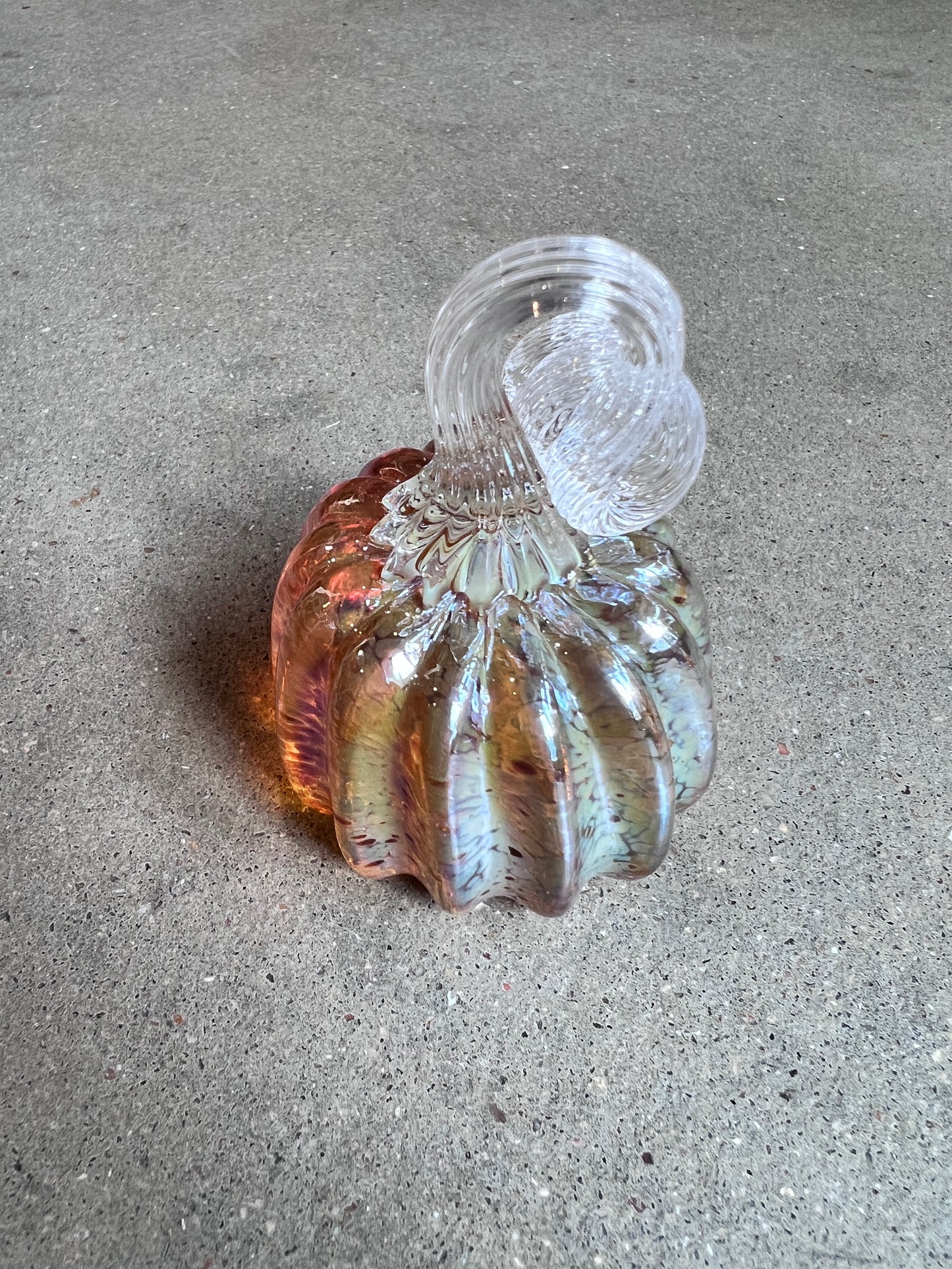 Sculpture- Pumpkins, glass