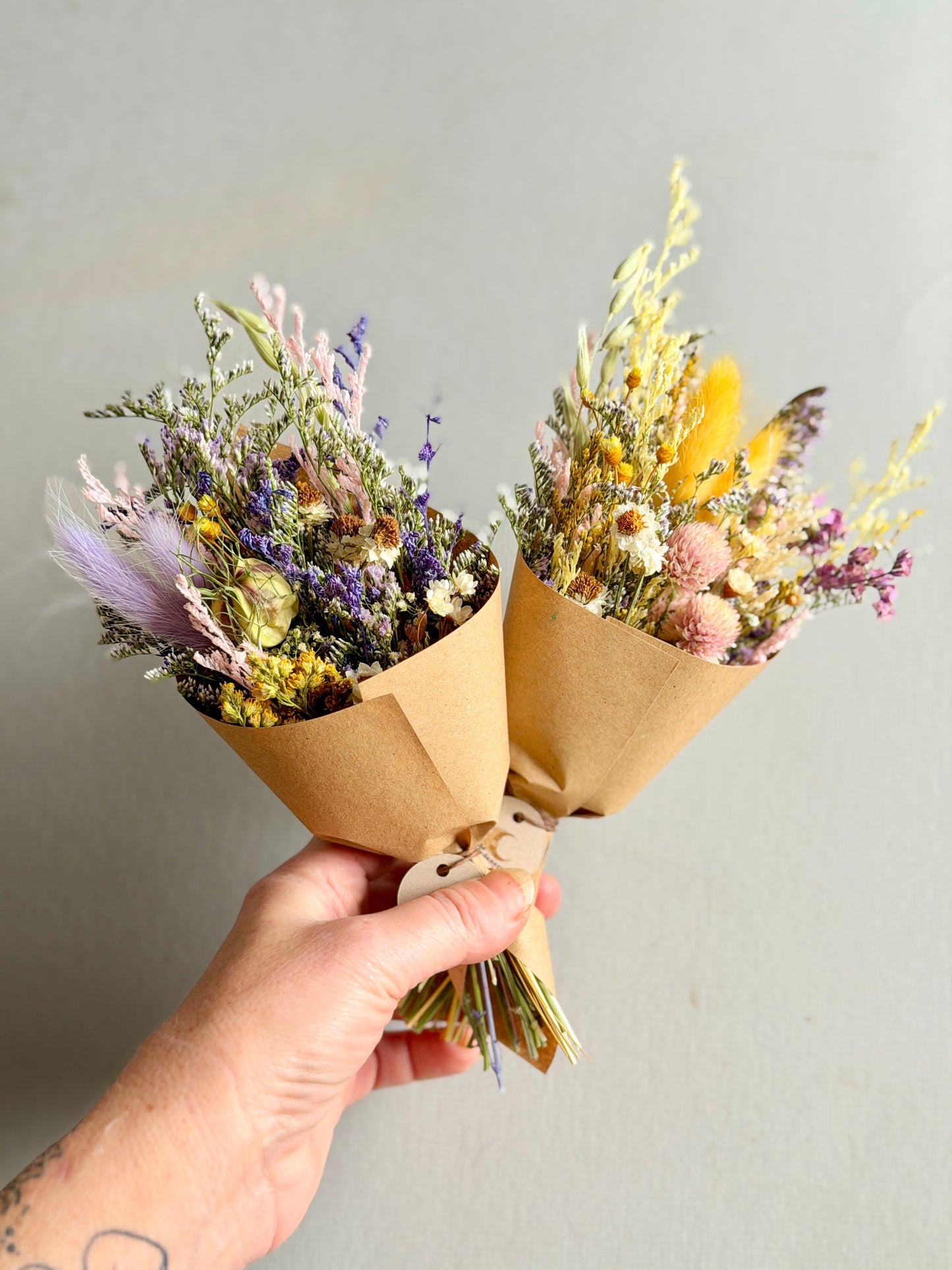 Dried Flower Bouquet - Baby Bouquet