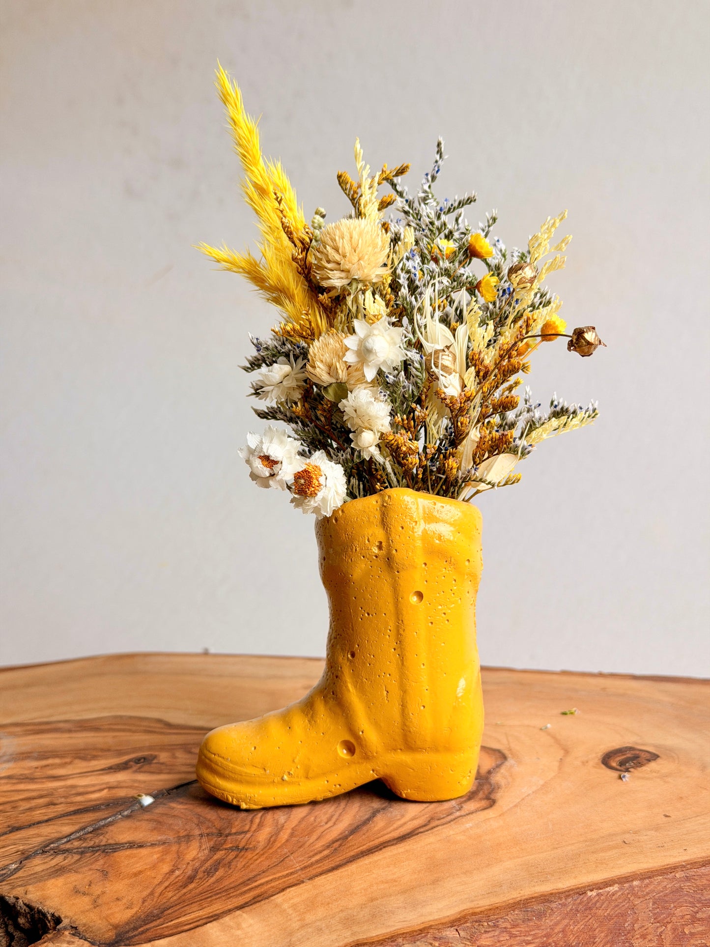 Cowboys + Cactus Vase with Florals