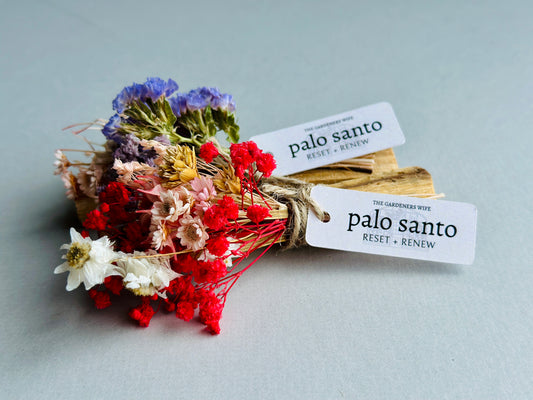 Palo Santo & Dried Flowers