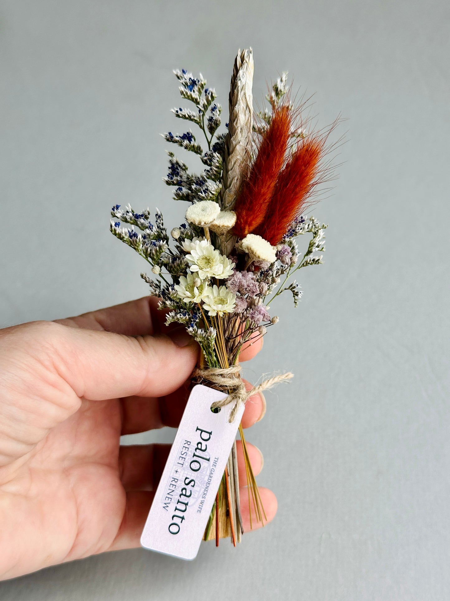 Clarity & Grounding | Palo Santo & Dried Flowers