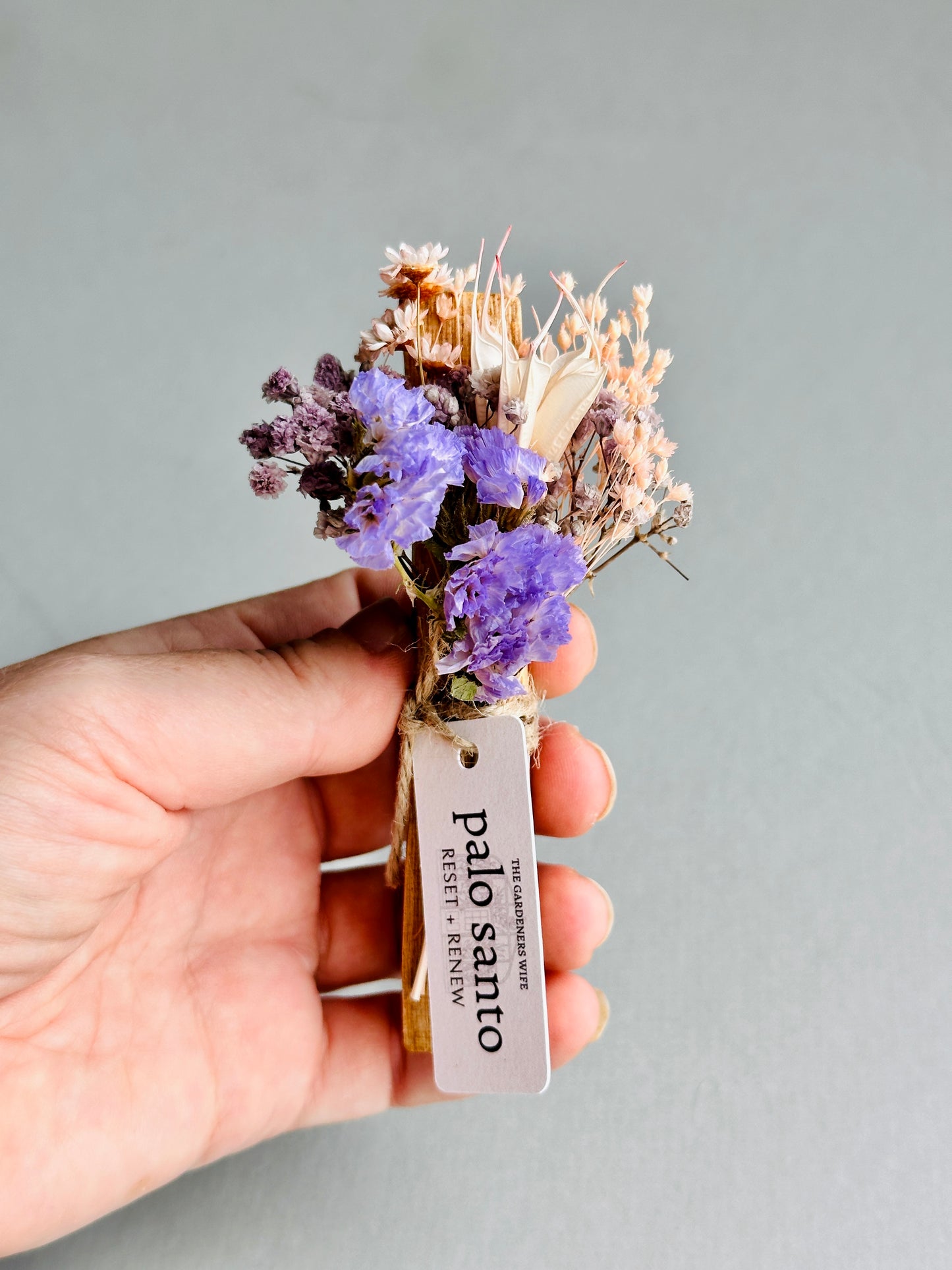 Clarity & Grounding | Palo Santo & Dried Flowers