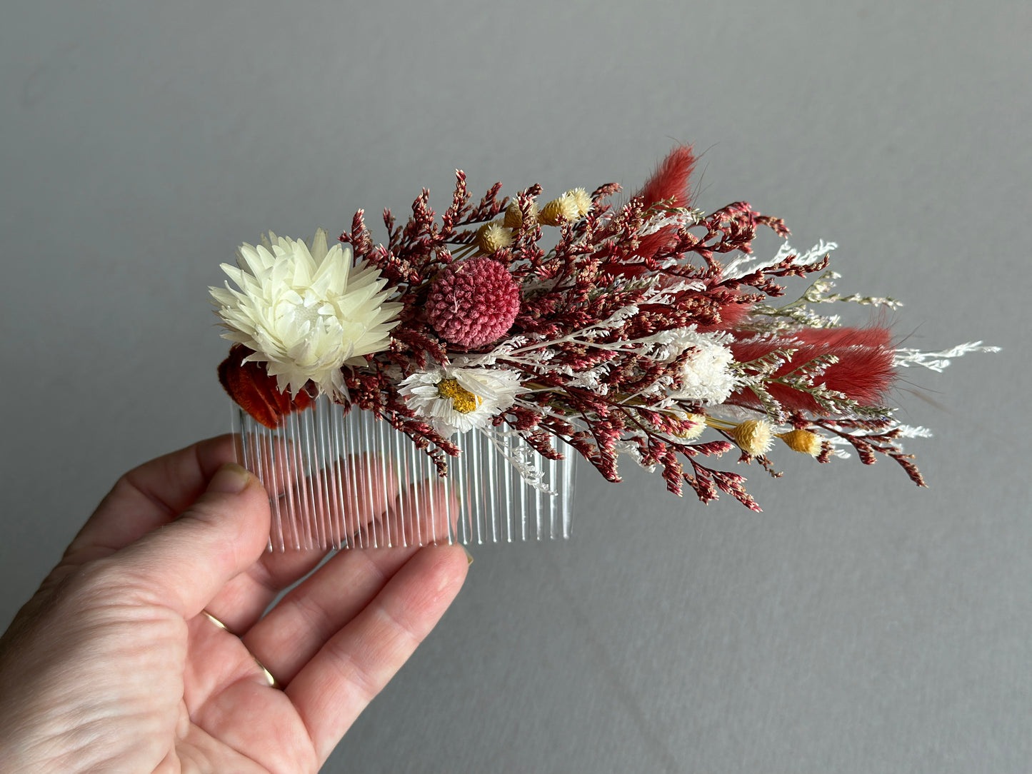 Floral Hair Comb