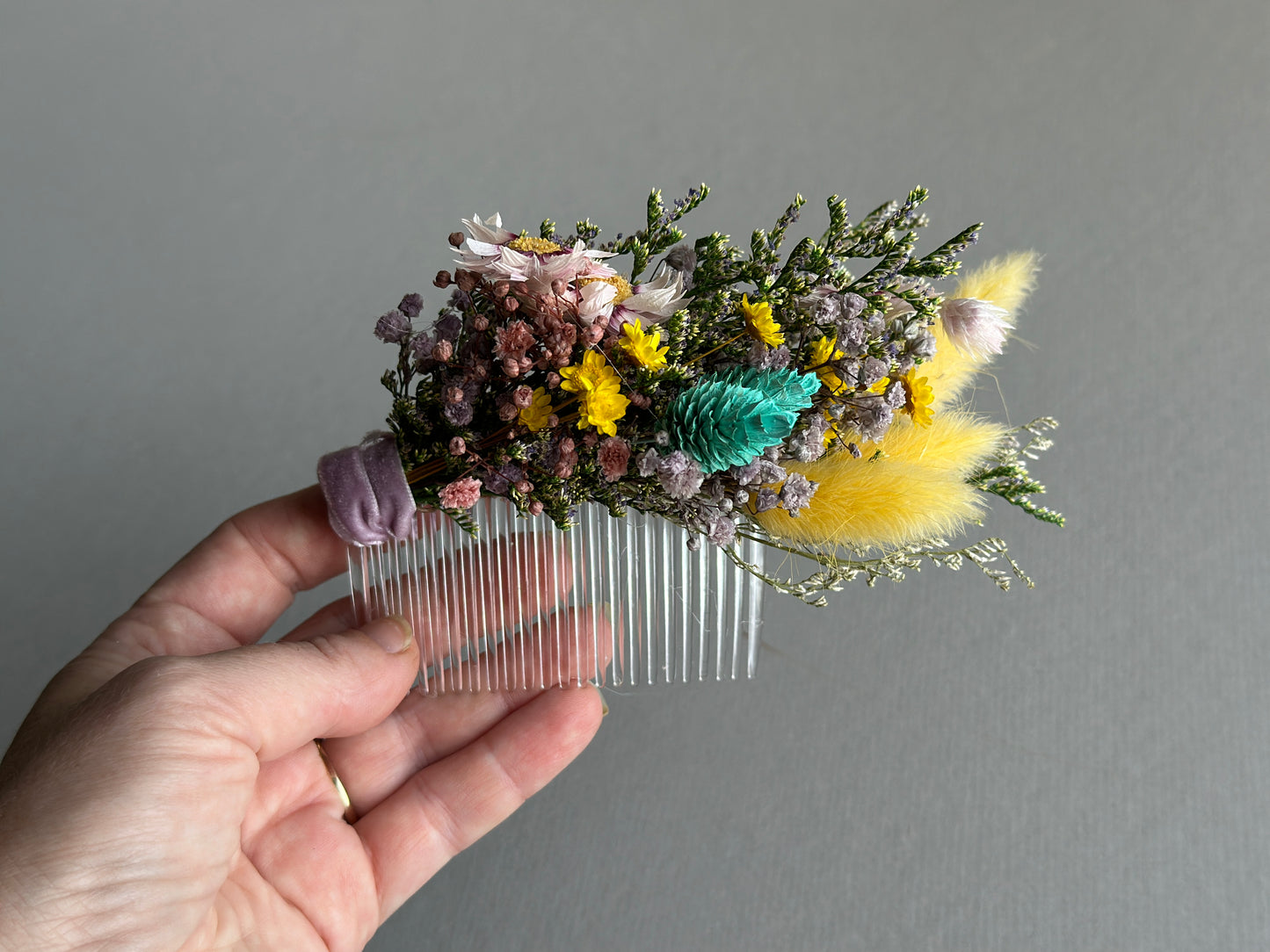 Floral Hair Comb