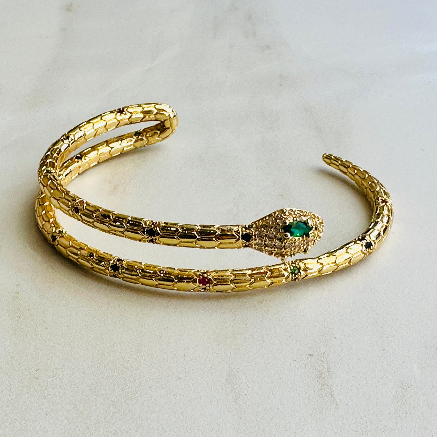 Bracelet - 18KG Gold Filled Snake Bracelets NEW