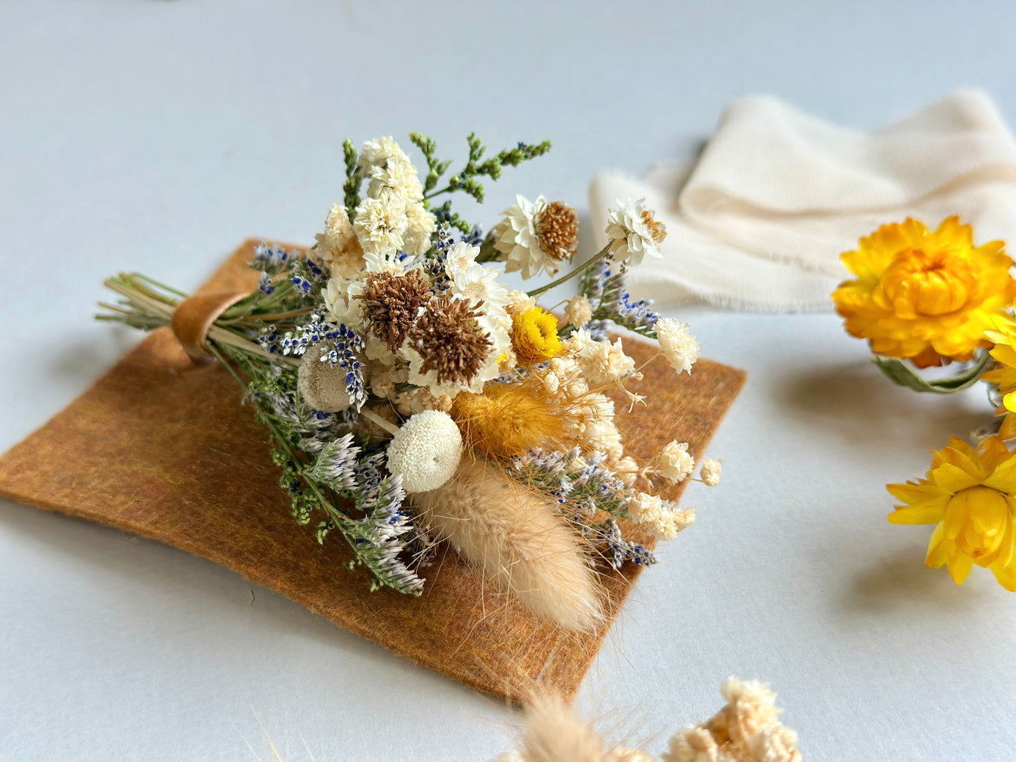 Dried Floral Pin