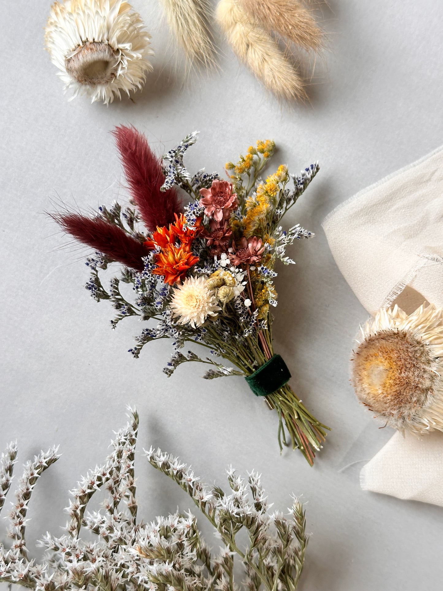 Dried Floral Pin