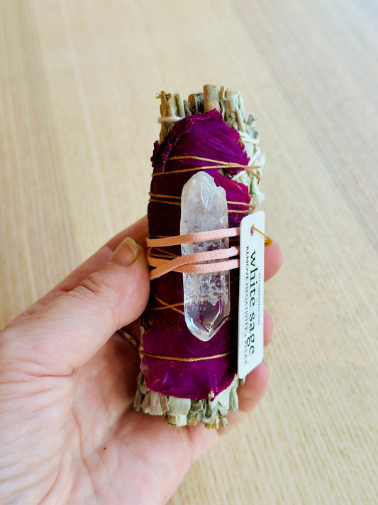 White Sage + Quartz