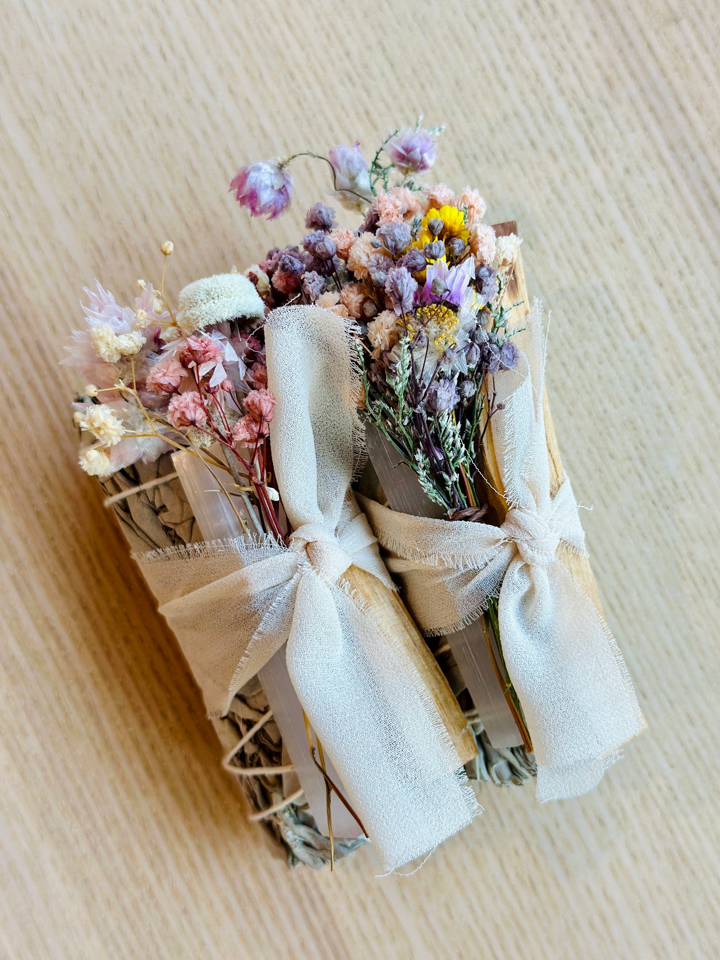 Clearing & Clarity | Sage, Selenite, Palo Santo Bundle