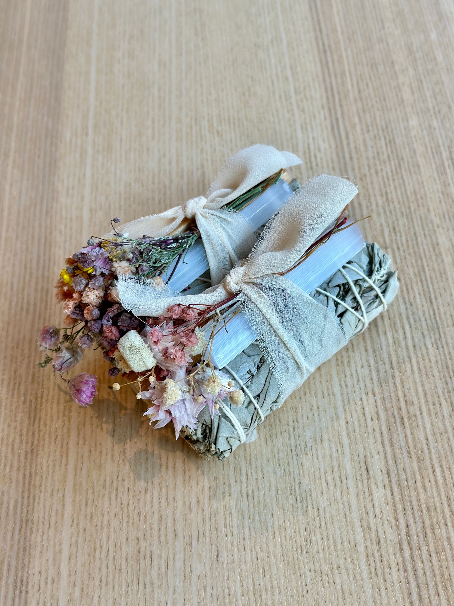 Clearing & Clarity | Sage, Selenite, Palo Santo Bundle