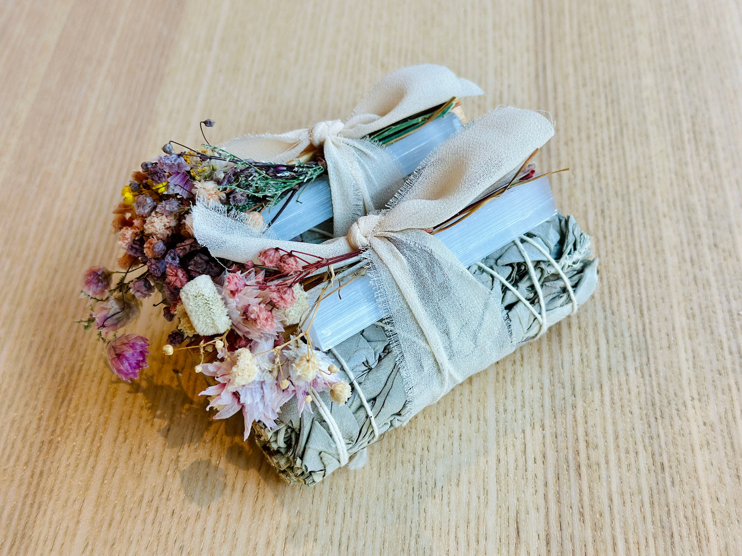 Clearing & Clarity | Sage, Selenite, Palo Santo Bundle