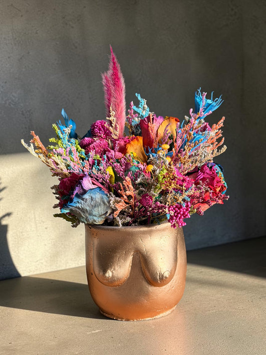 Boobie Blooms - Dried Floral Arrangement