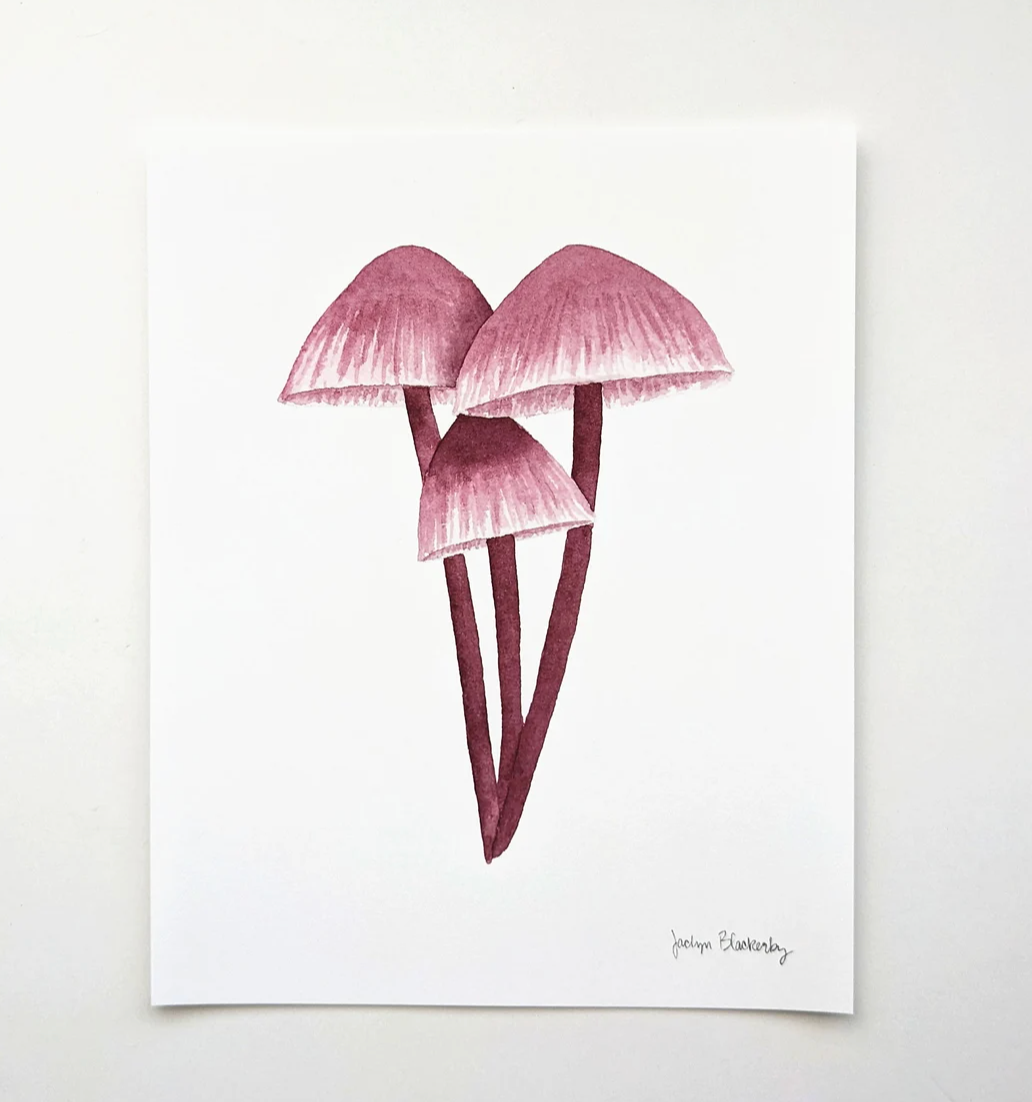 Mushroom Prints 8”x10”