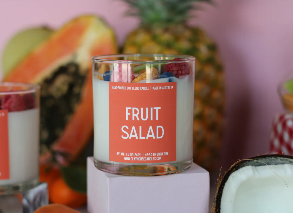 Fruit Salad Candle