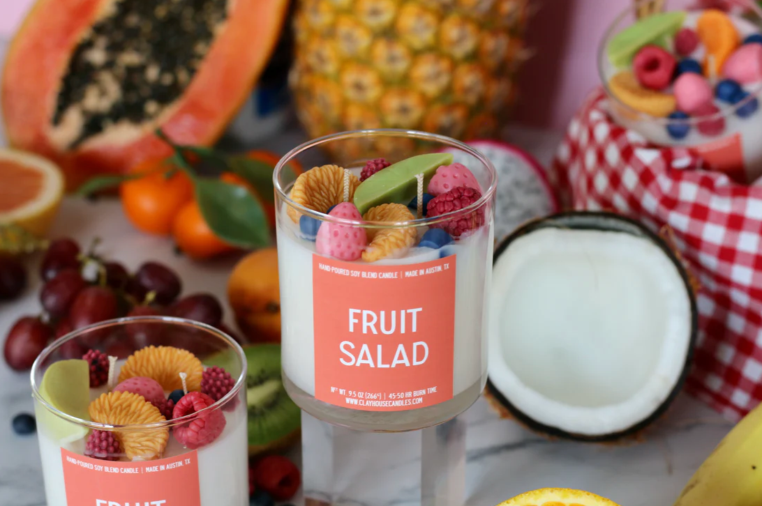 Fruit Salad Candle