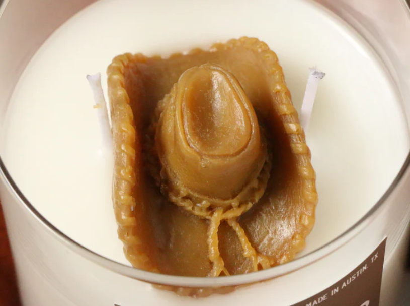 Lone Star Leather Candle