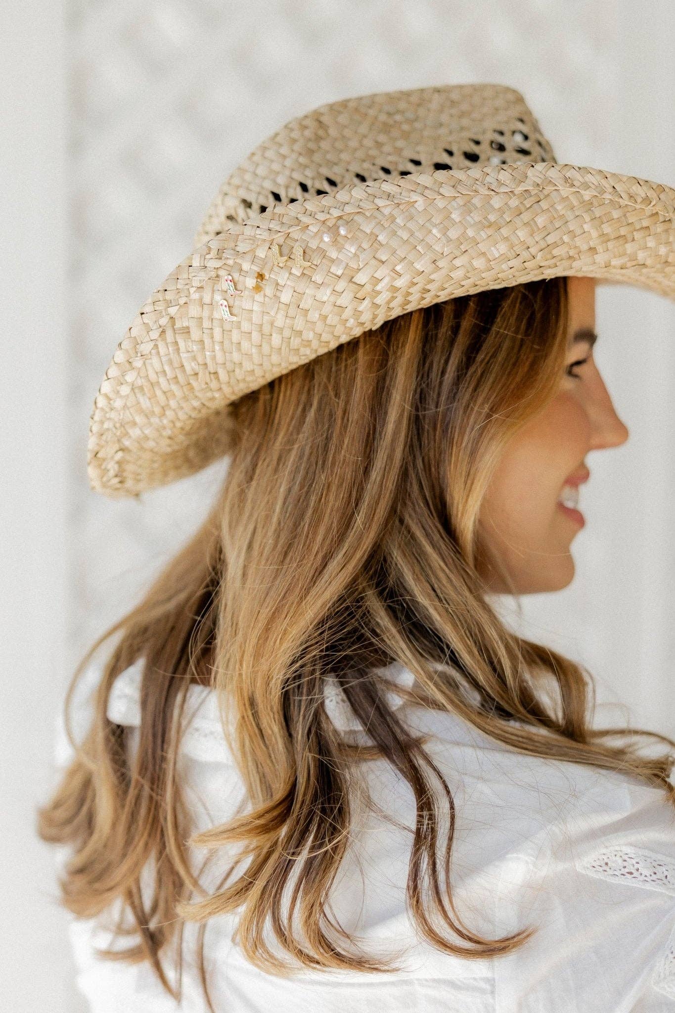 Screwback Stud Earrings - Daisy Cowgirl Boot Gold