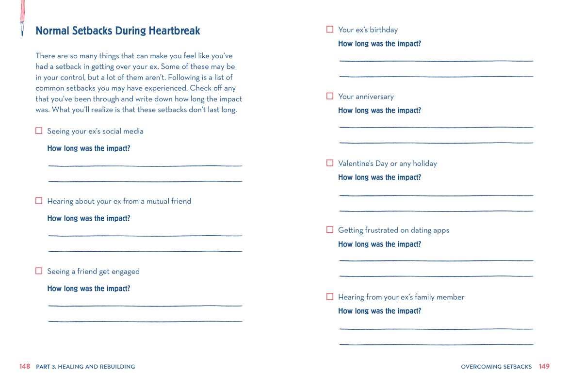 Breakup Workbook by Kendra Allen