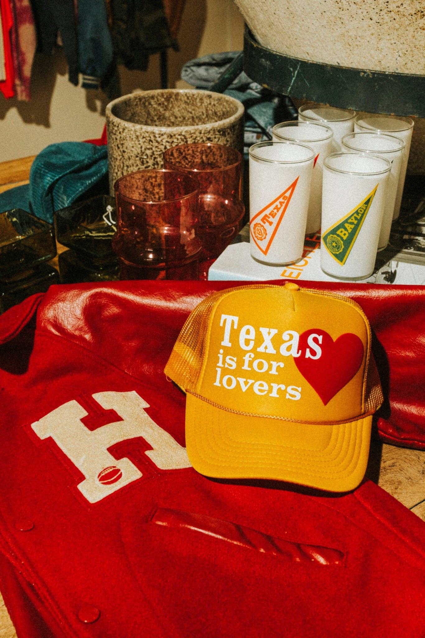 Texas is for Lovers Trucker Hat