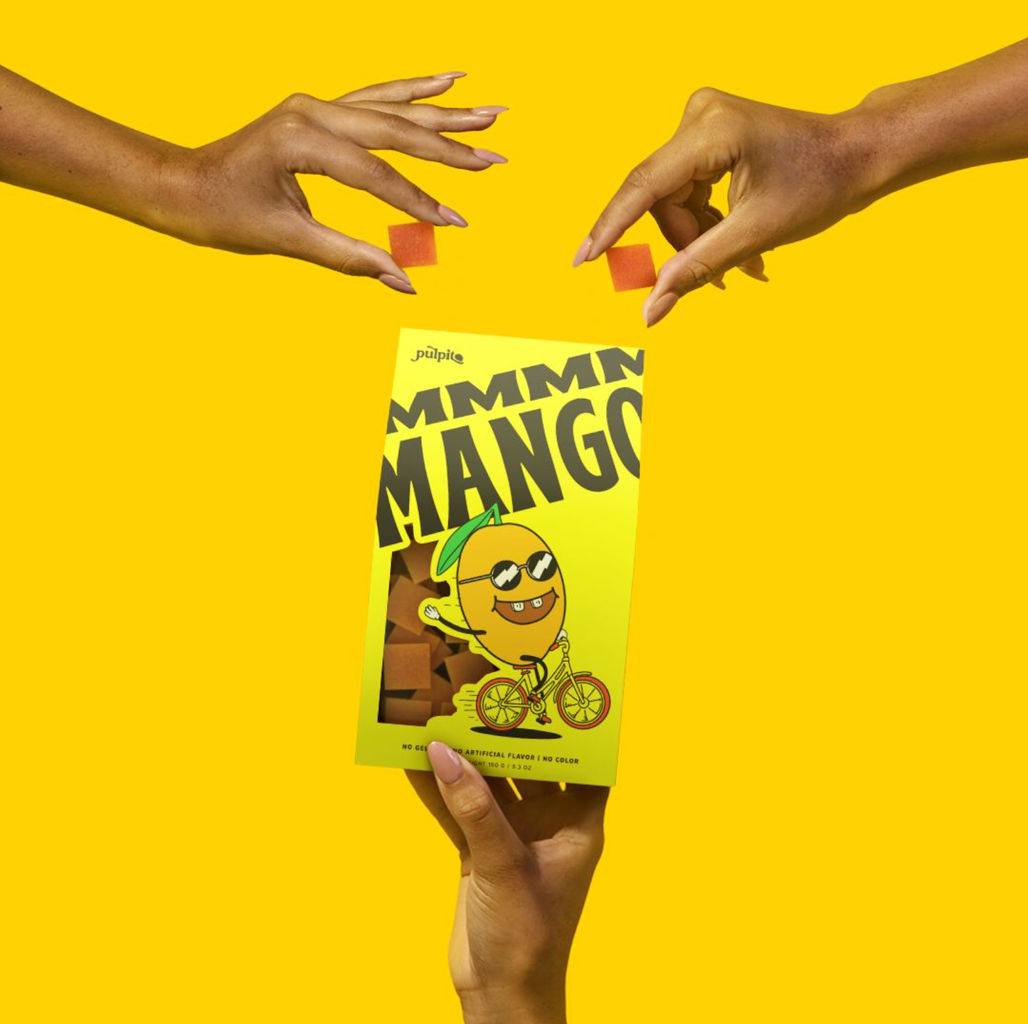 MMM Mango  - Natural Fruit Snacks - Dried Fruit Bites