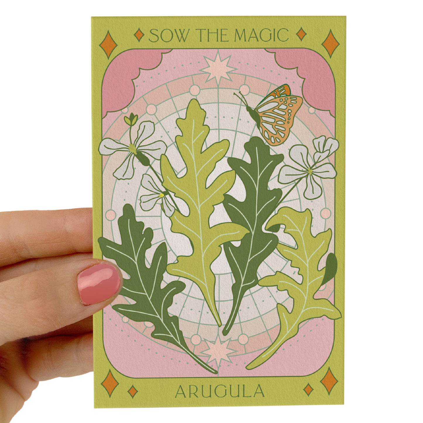 Seed Packet- Arugula Tarot Garden + Gift
