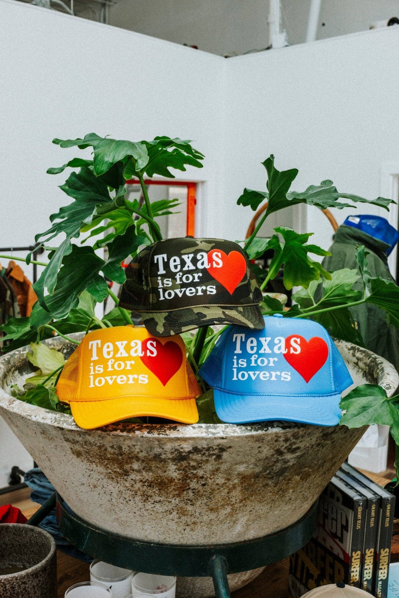 Texas is for Lovers Trucker Hat