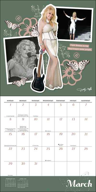 Dolly Parton 2026 Wall Calendar by Andrews McMeel Publishing
