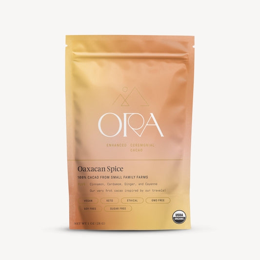 Ceremonial Cacao 1oz Sachet | Oaxacan Spice 100% Organic