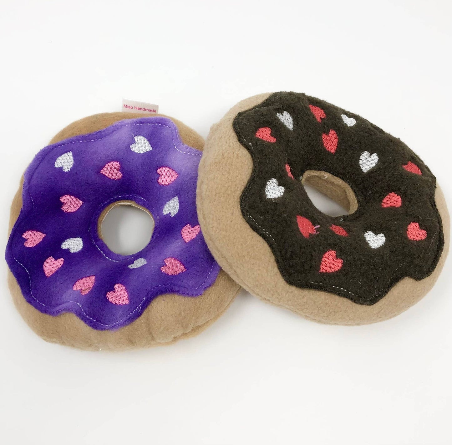 Squeaky Dog Donut toys