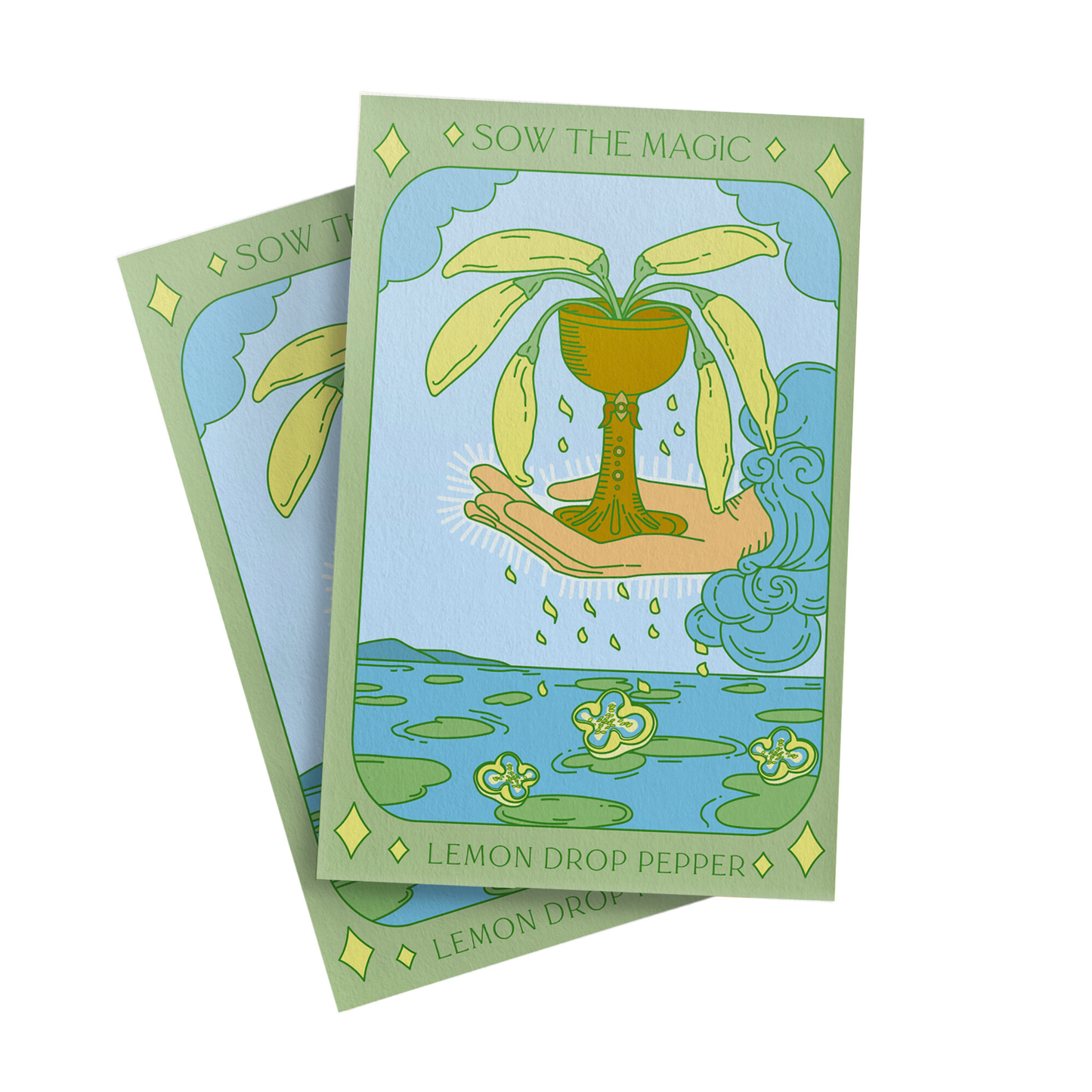 Seed Packet- Lemon Drop Pepper Tarot Garden + Gift
