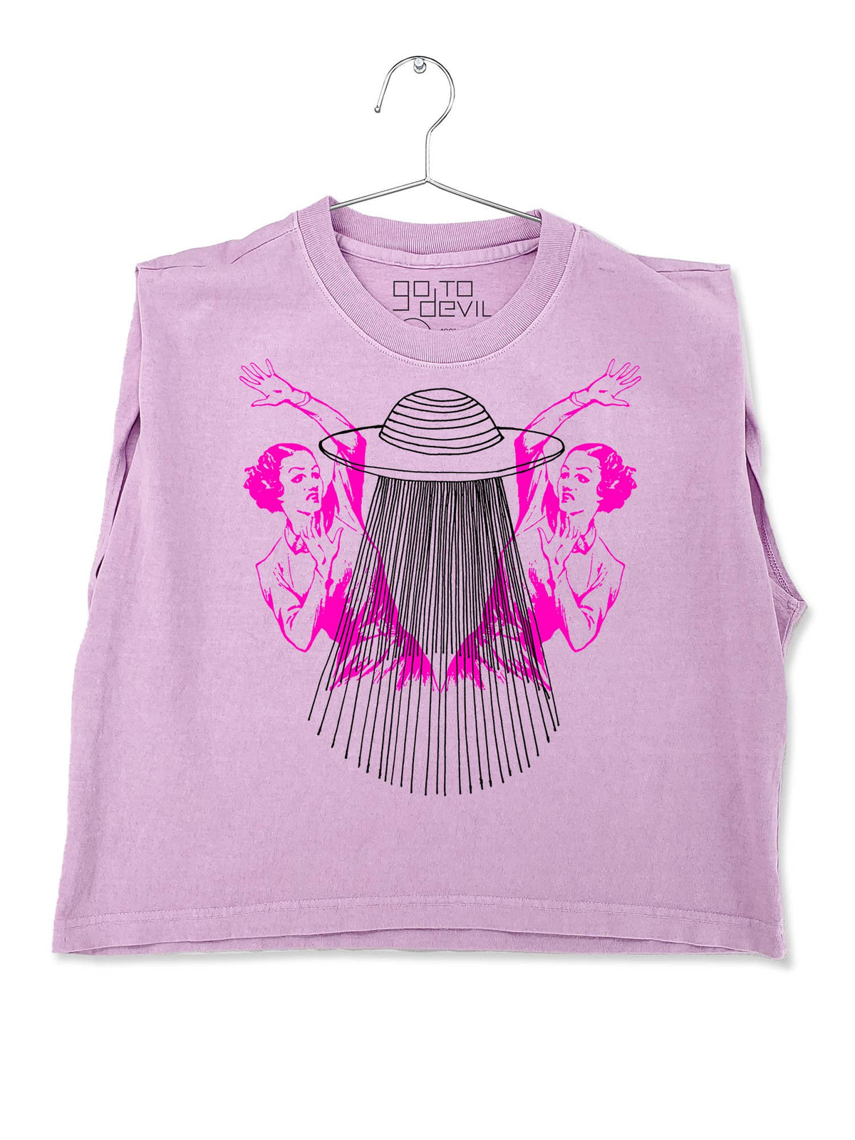 UFO Ladies Joan Heavyweight Muscle Tee